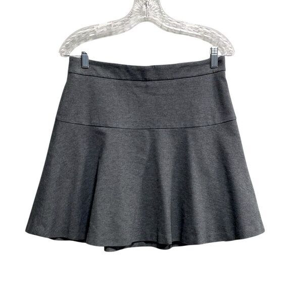 Banana Republic Gray Ponte Flirty Mini Skirt Size‎ 6 - Picture 1 of 12